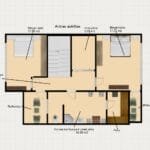 Sublokuotas namas su 1,88 aro sklypu Tauralaukyje, Klaipėdoje