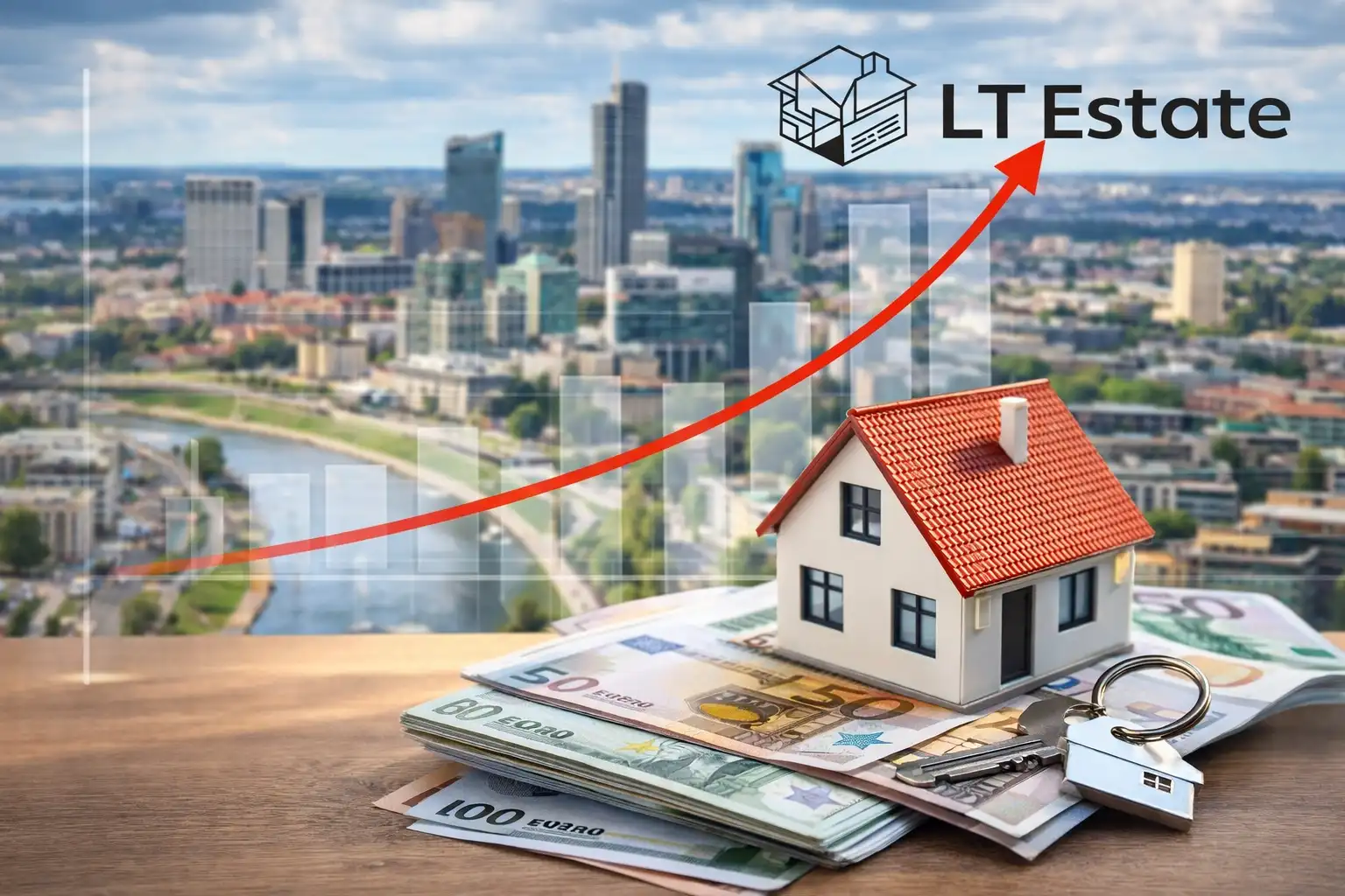 Nekilnojamojo turto tendencijos 2026 Lietuvoje – LT Estate rinkos analizė, kainų augimas, būstų paklausa ir investavimo galimybės