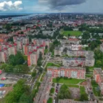 Kalnupės g. 2 Klaipėda – vaizdas iš drono
