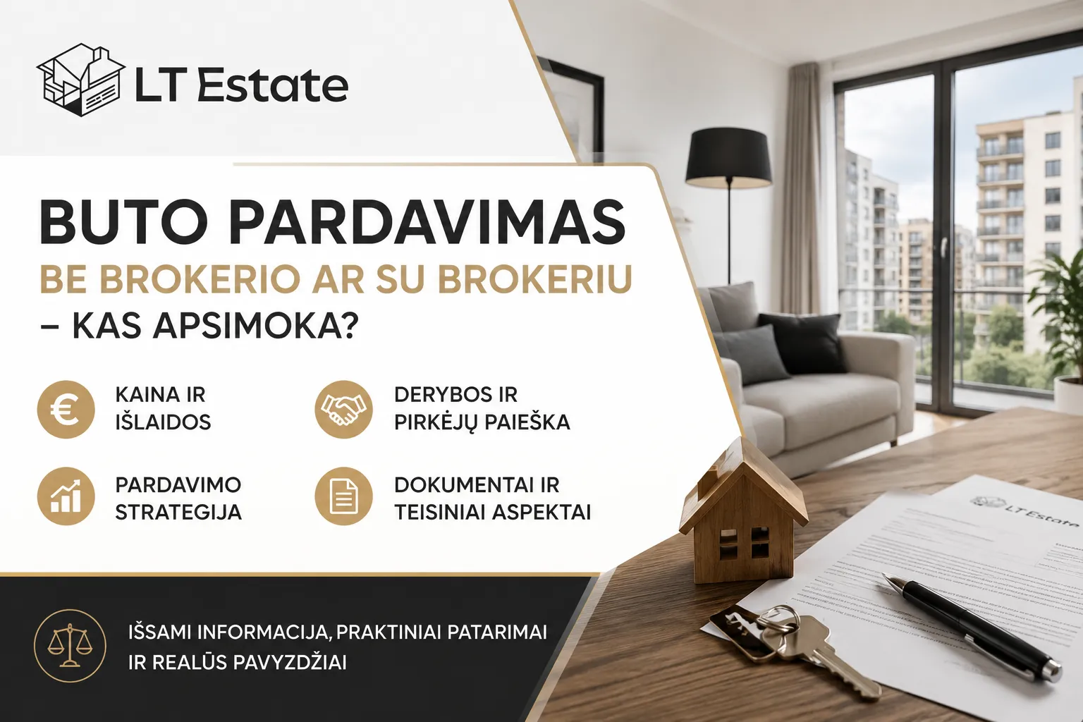 Straipsniai Buto pardavimas be brokerio