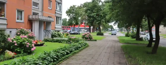 Aplinka Kalnupės g. 2 Klaipėdoje