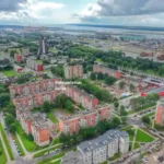 Kalnupės g. 2 Klaipėda – vaizdas iš drono